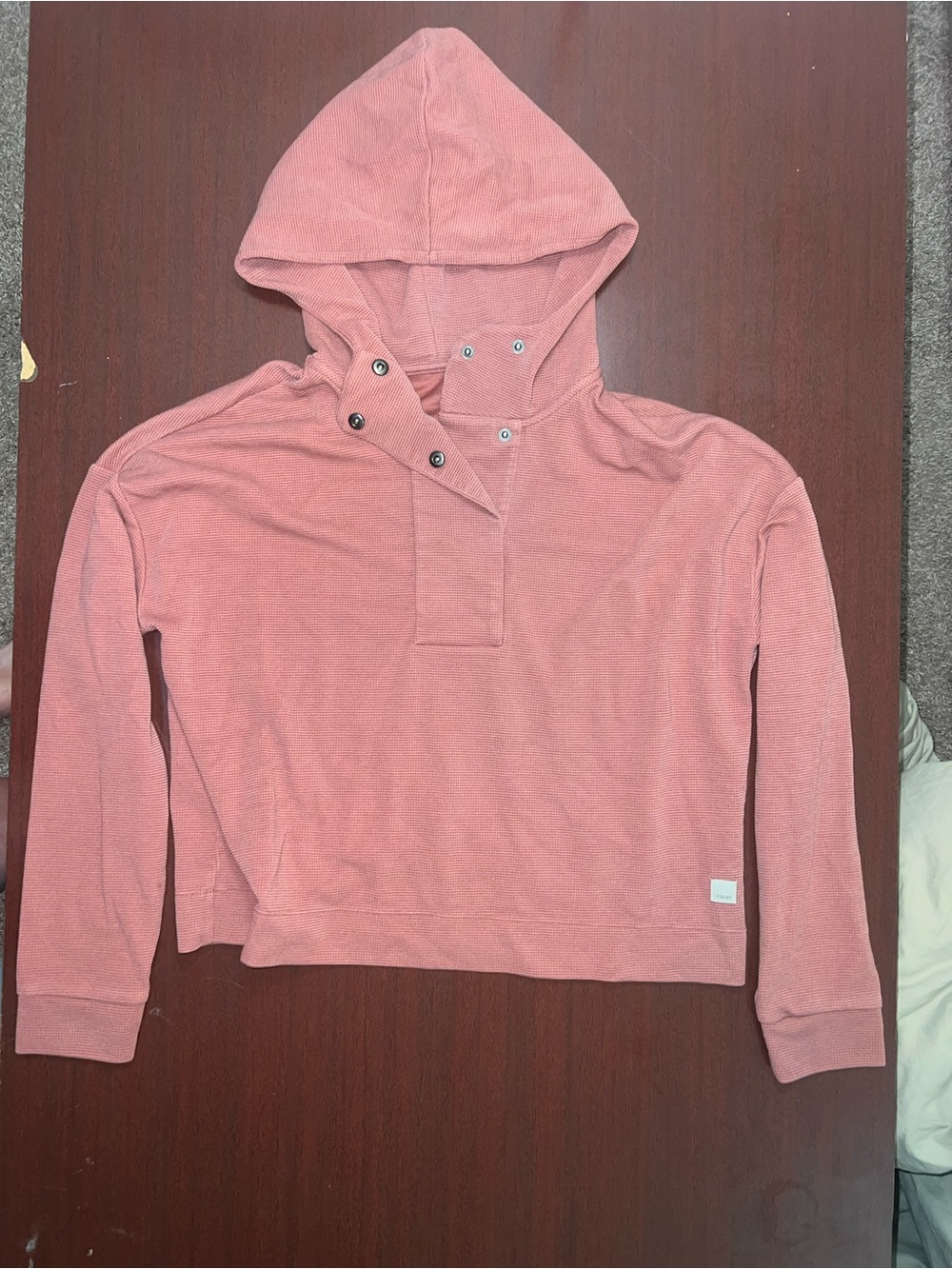 Women's bayview Rose Pullover Hoodie Top - Picture 3 of 6